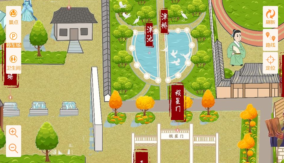 格尔木手绘地图景区语音讲解导览系统：智慧景区建设的基石